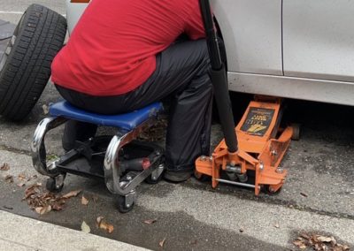 an image of Elk Grove mobile tire replacement.